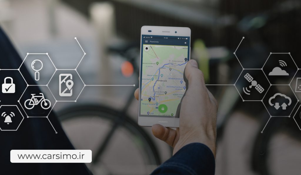 آموزش تصویری کار با اپلیکیشن ردیاب هوشمند خودرو