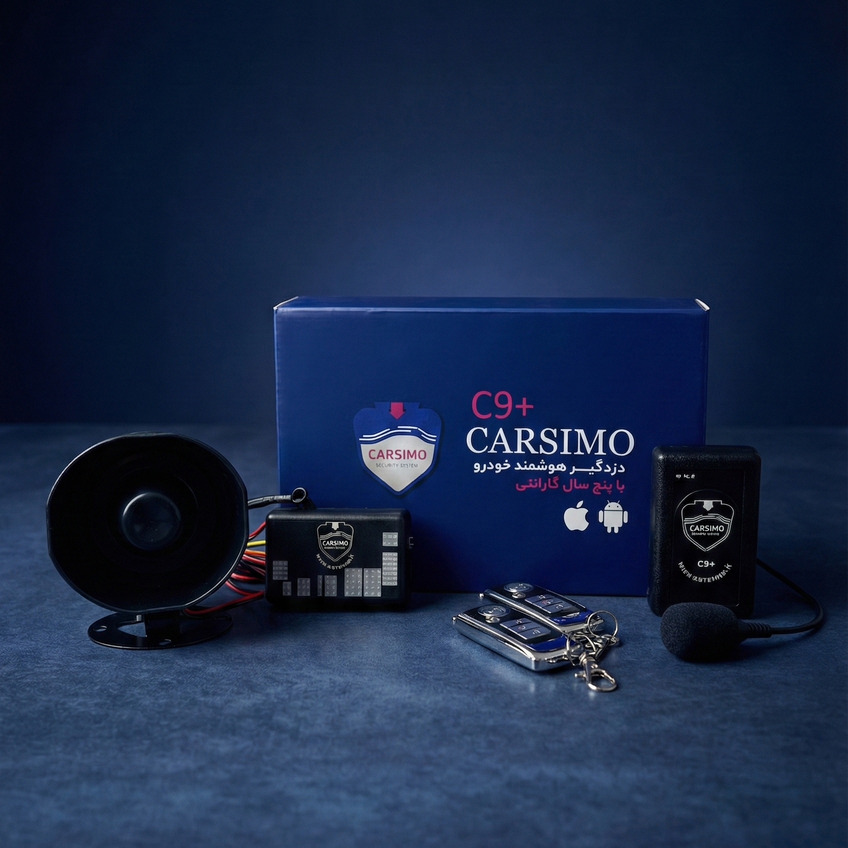 جی پی اس خودرو کارسیمو مدل C9+