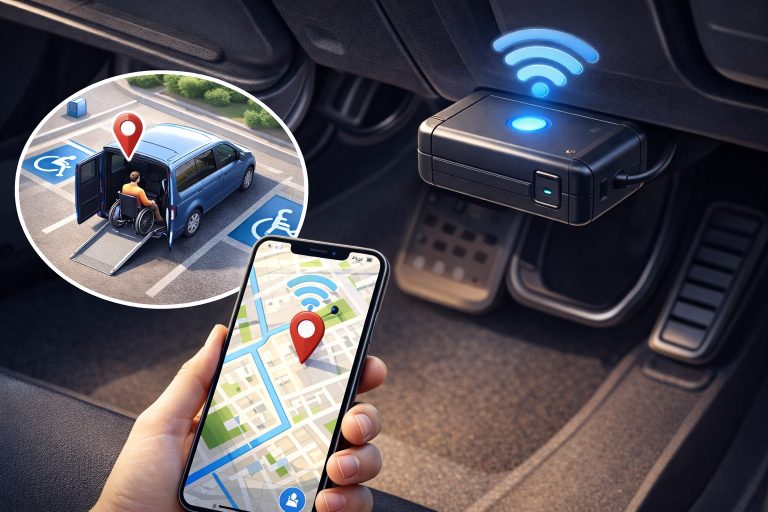 ردیاب برای خودورهای معلولین