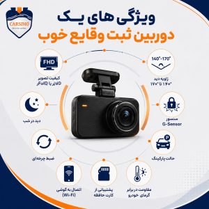 ویژگی‌های بهترین دوربین ثبت وقایع