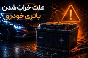 علائم و دلایل خراب شدن باتری خودرو